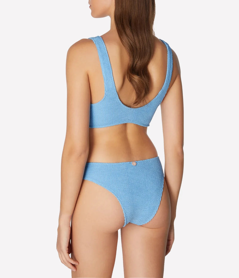 Aqua Bikini in Blue Bubble Gum