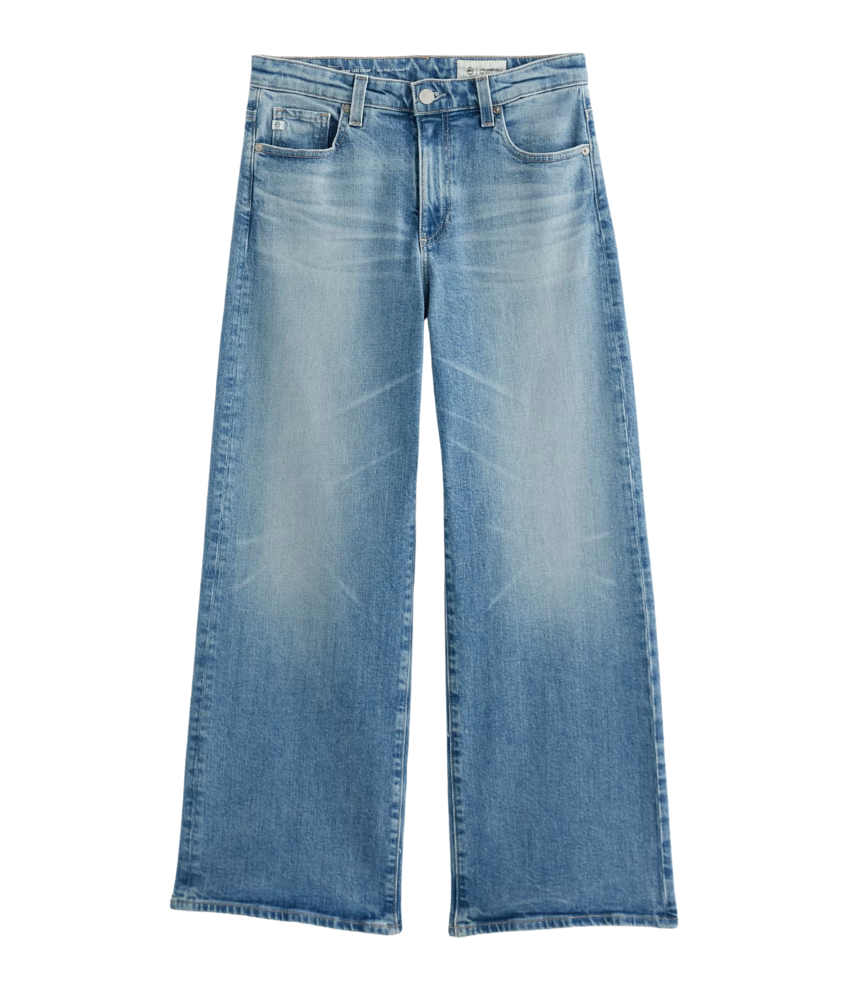 Saige Wide Leg Jean in Helios