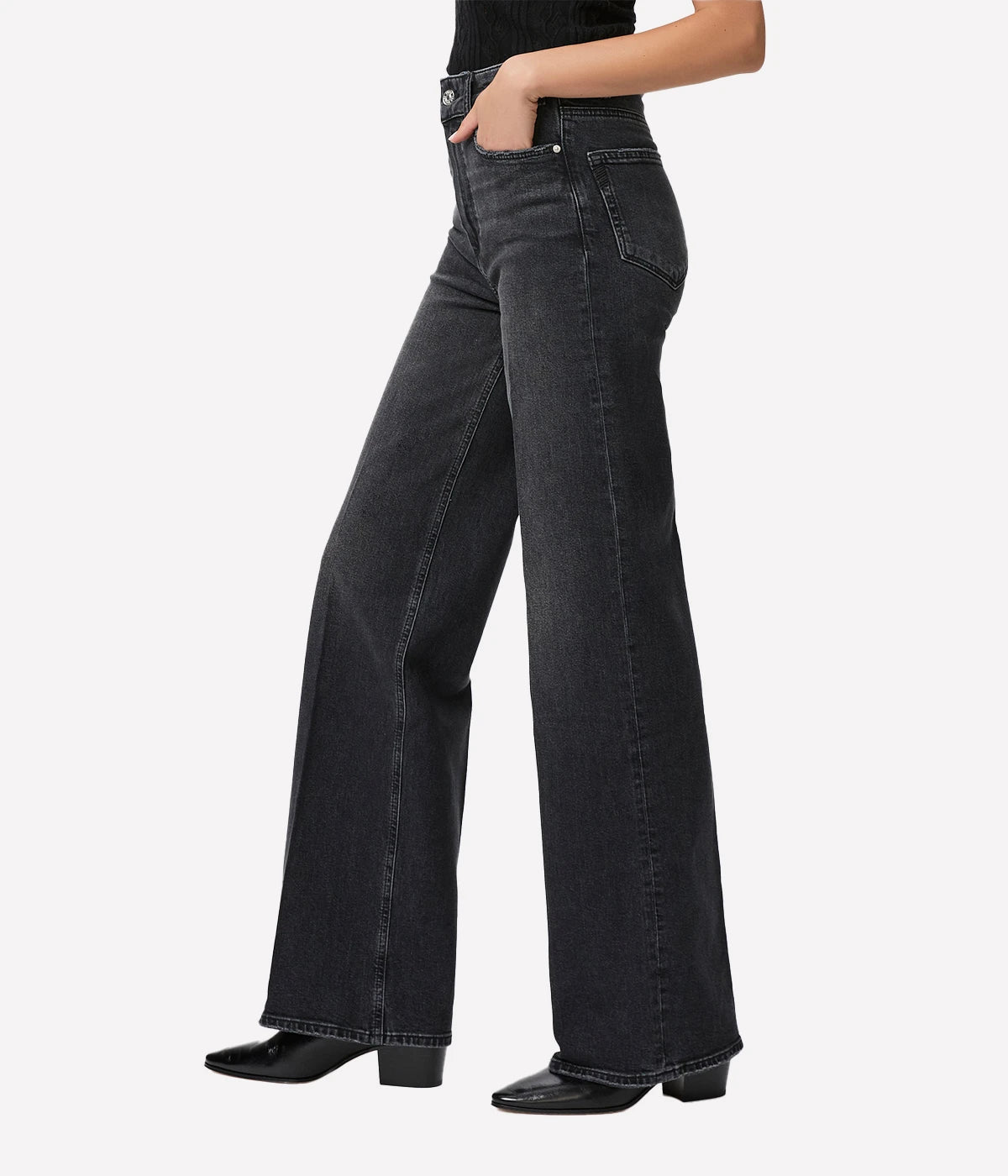 Sasha Jean in Vipe Black Distressed