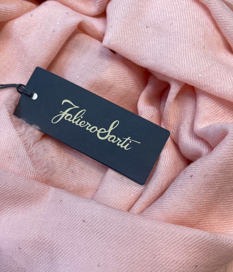 New Dalia Scarf in Peach