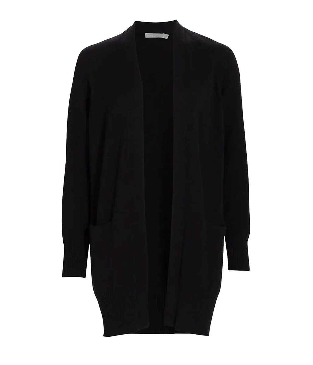 Shawl Collar Knit Cardigan in Black – Calexico
