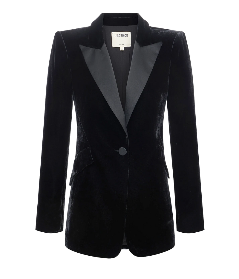 Sheila Tux Blazer in Black