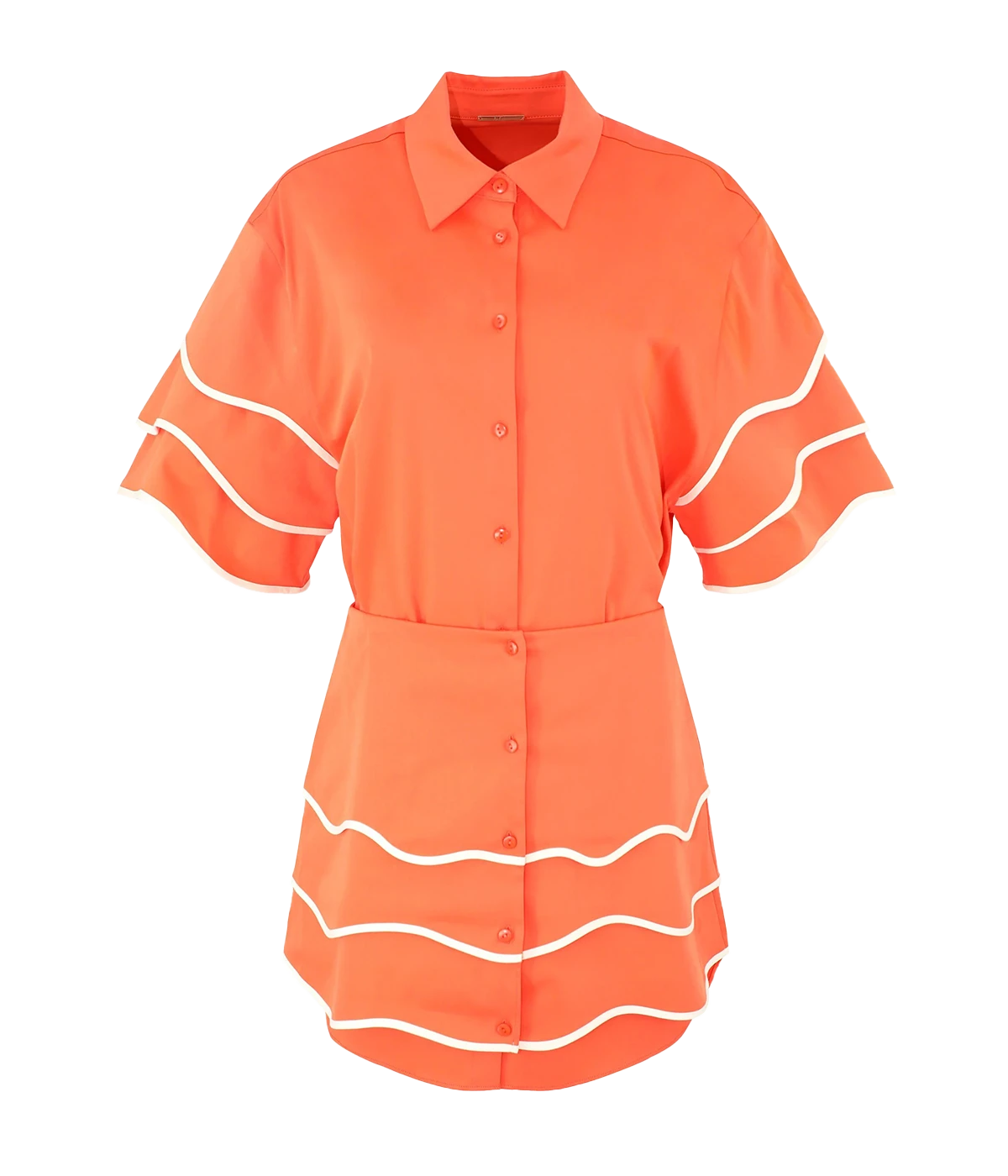 Solan Dress in Orange
