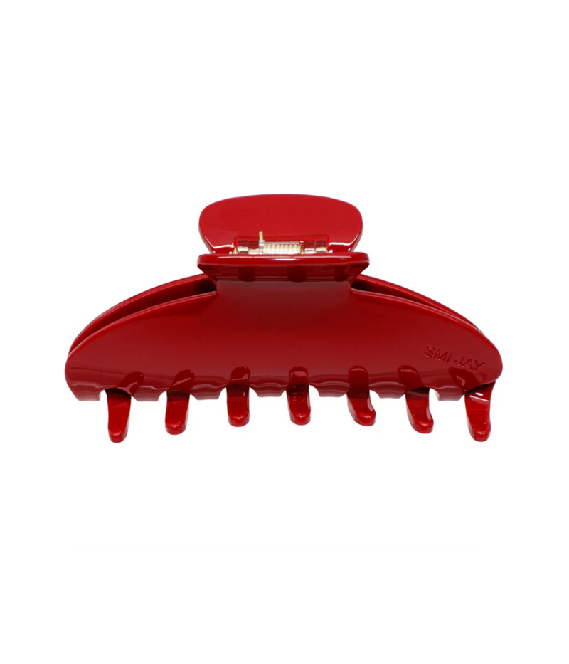 No pull, just good hair. Use this&nbsp;hair claw clip&nbsp;on dry or wet hair.&nbsp;Add a little&nbsp;red hue&nbsp;to your everyday hair.