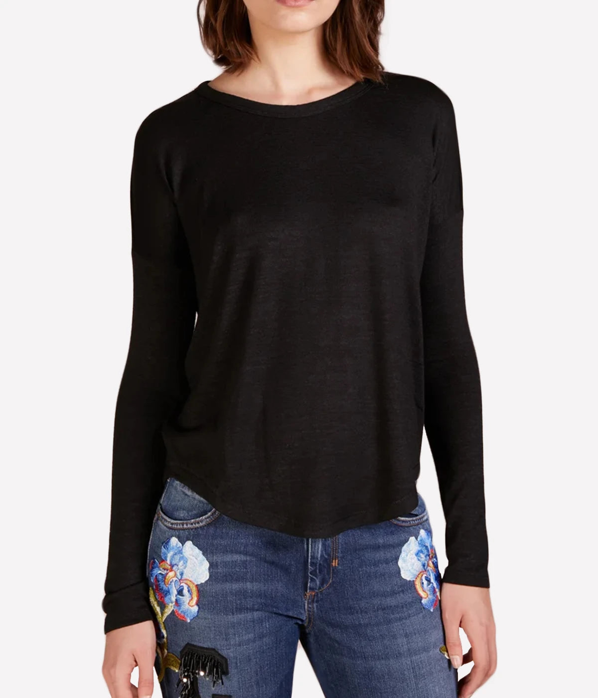 *FINAL SALE* Long Sleeve Knit in Black