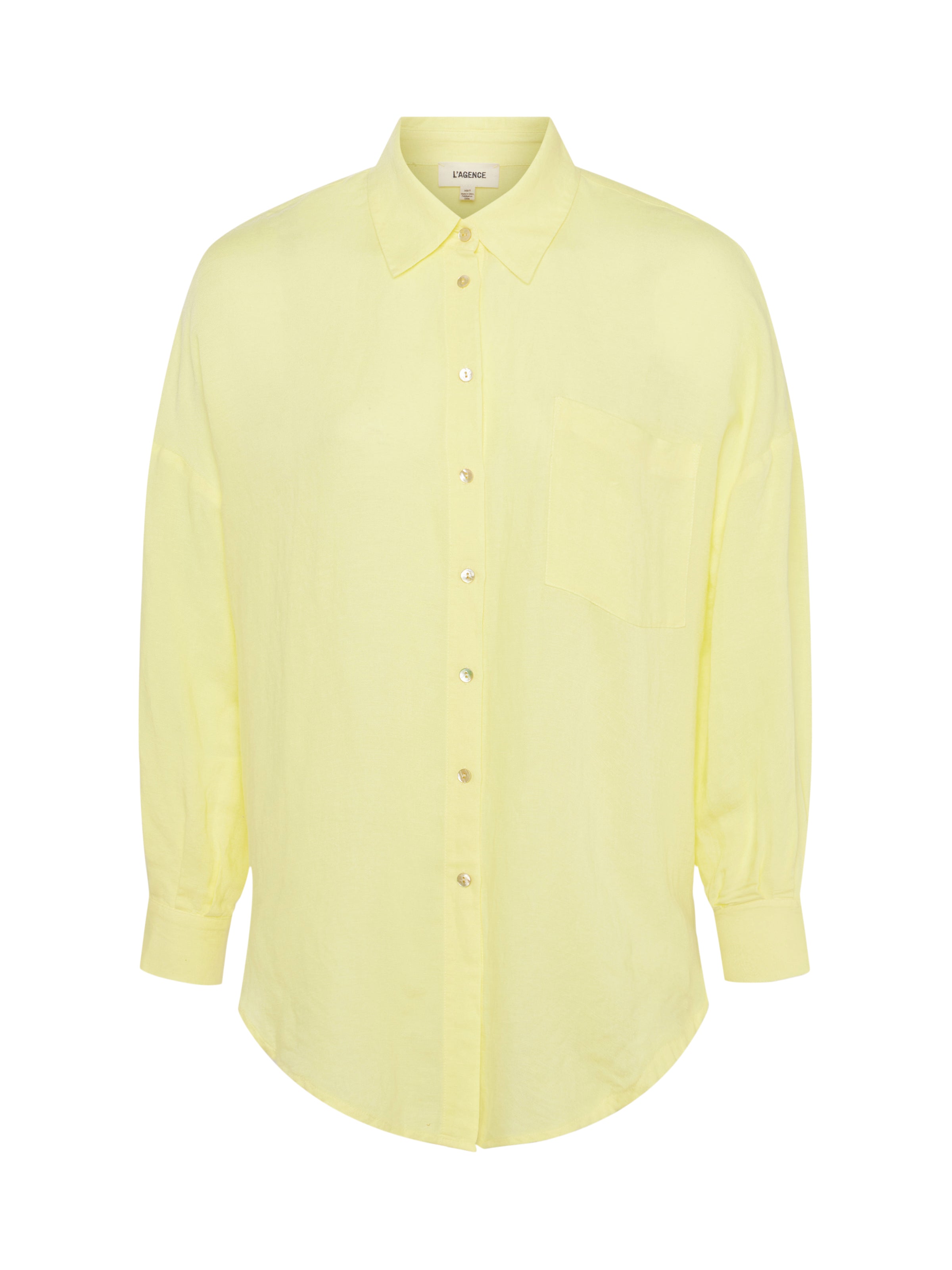 Talitha Tie Blouse in Yellow Sorbet