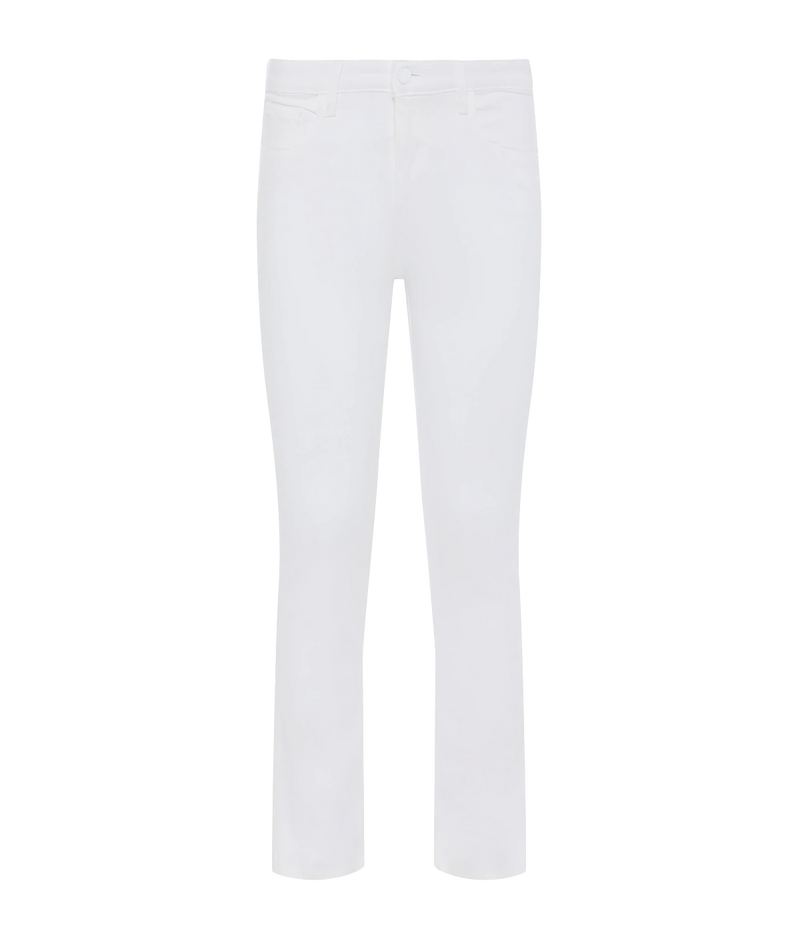 Tati H/R Crop Jean in Blanc Coated