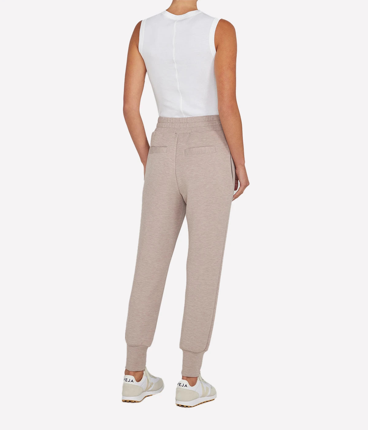 The Slim Cuff Pant in Taupe Mal