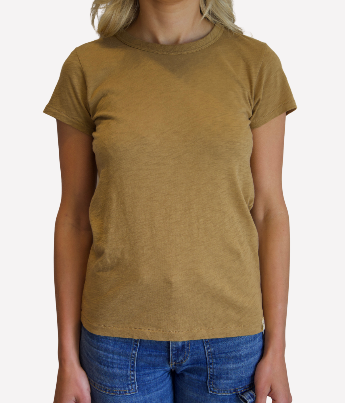 *FINAL SALE* The Slub Tee in KHAKI