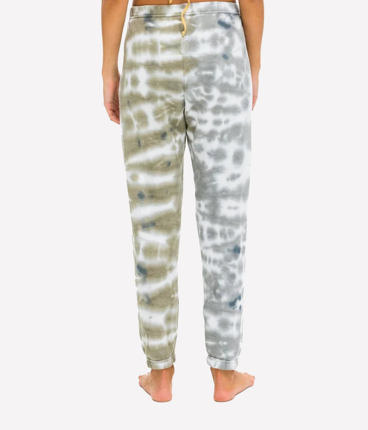 Tie Dye Sweatpants in Grey