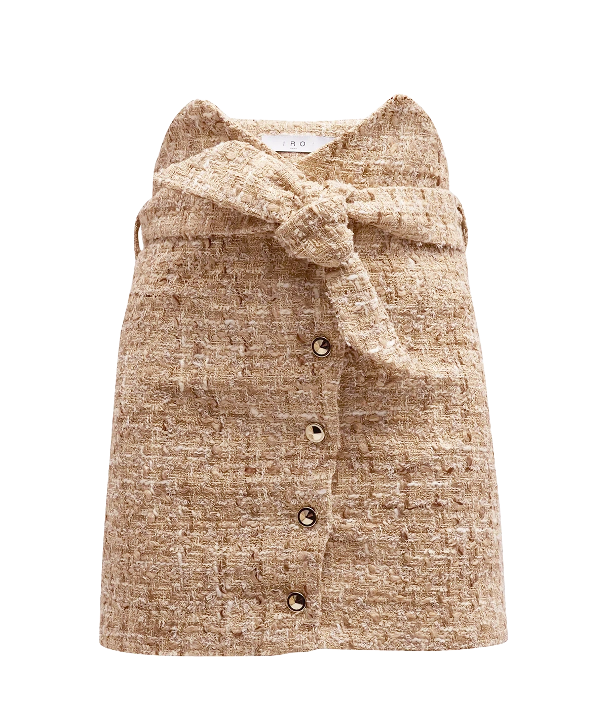 Tomia Skirt in Mixed Beige
