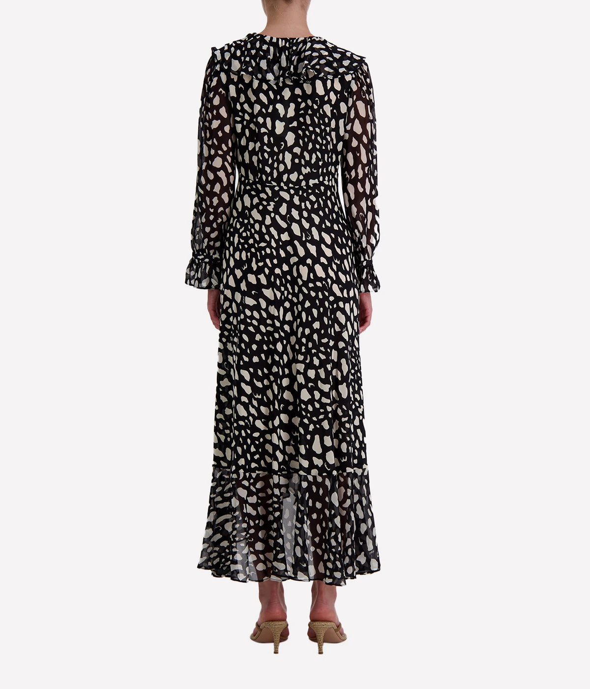 Gracey Dress in Night Leo Black