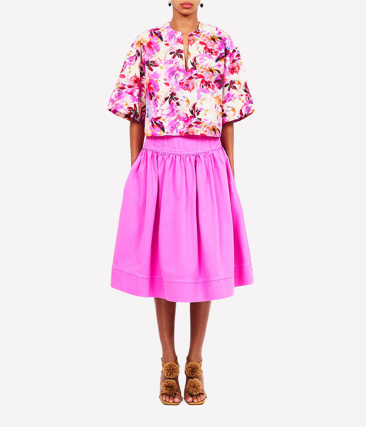 Suri Blouse in Azalea