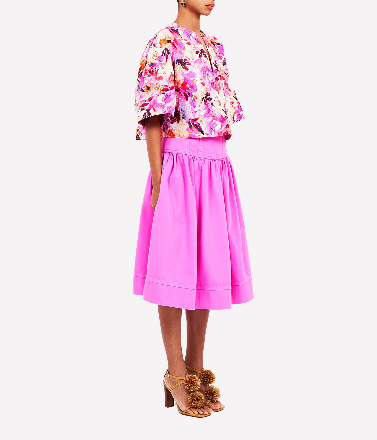 Suri Blouse in Azalea