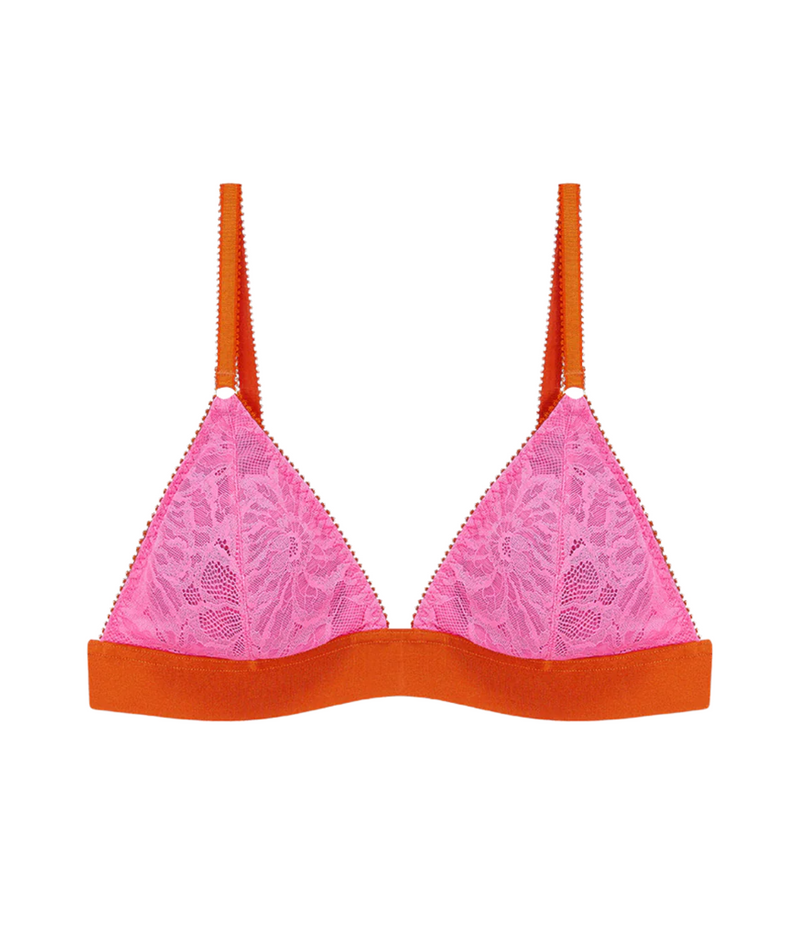 Rosamund All Over Lace Triangle Bra