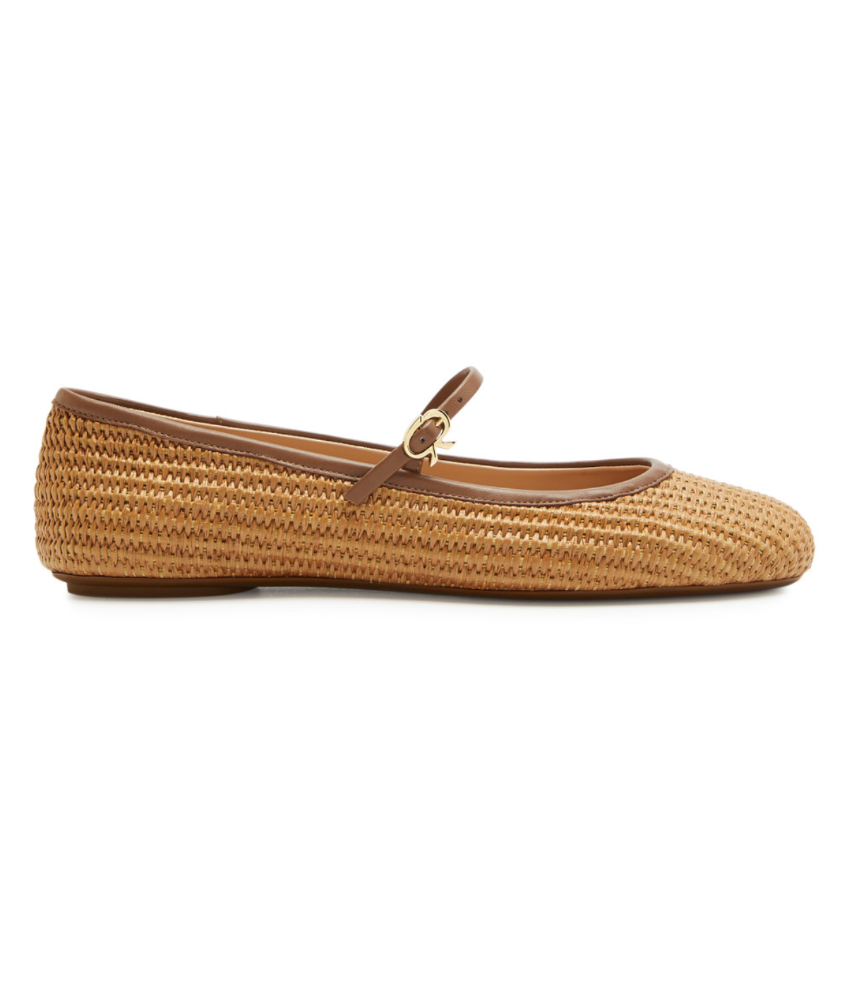 *FINAL SALE* Carla Marbella Ballet Flat in Cuoio