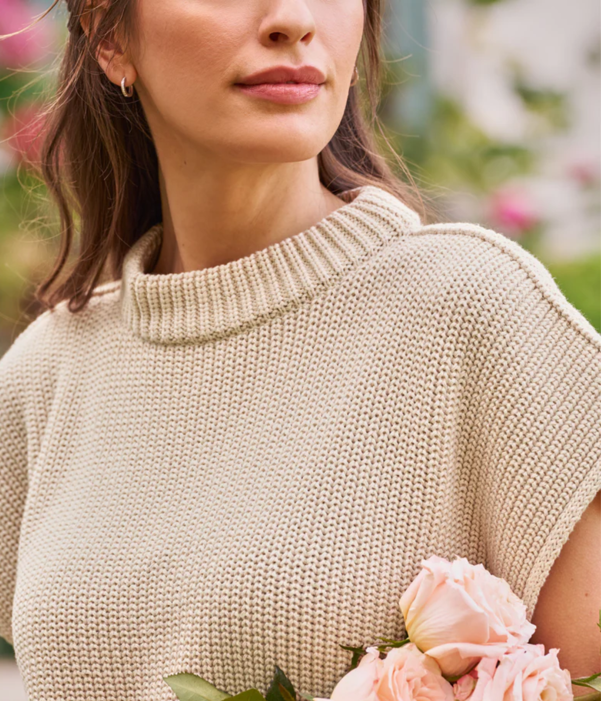 Montecito Vest in Sand