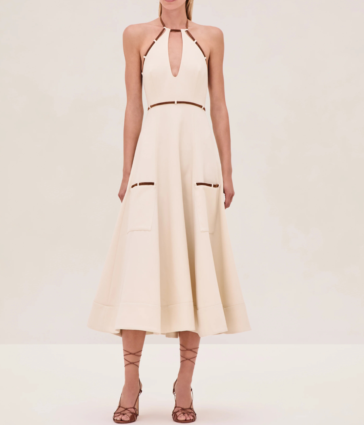 Arden Dress in IVORY