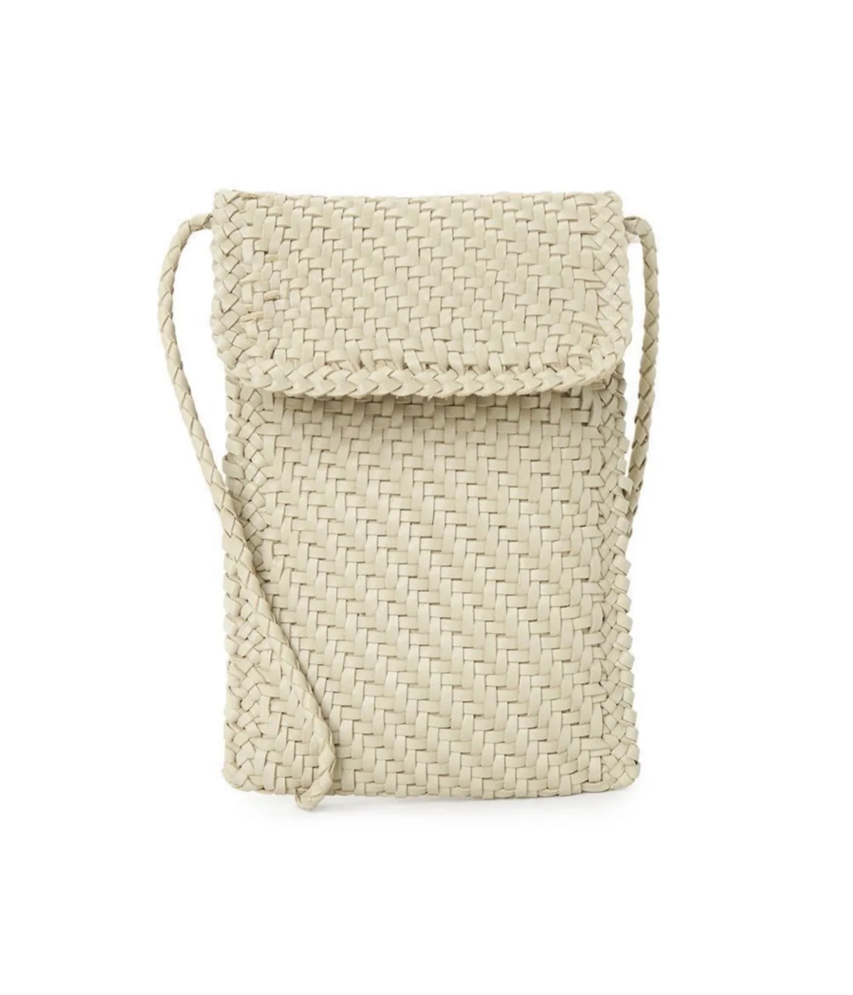 Phone Cross Body Bag in Pearl
