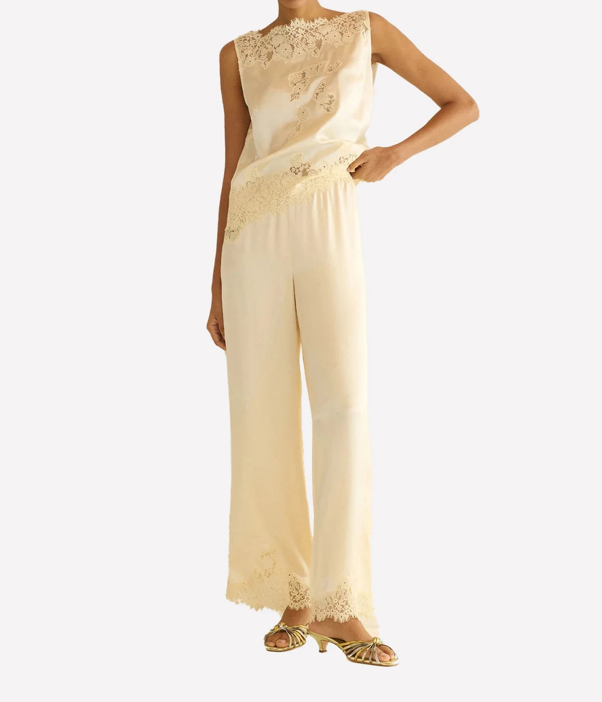 Viviane Top In Sea Salt