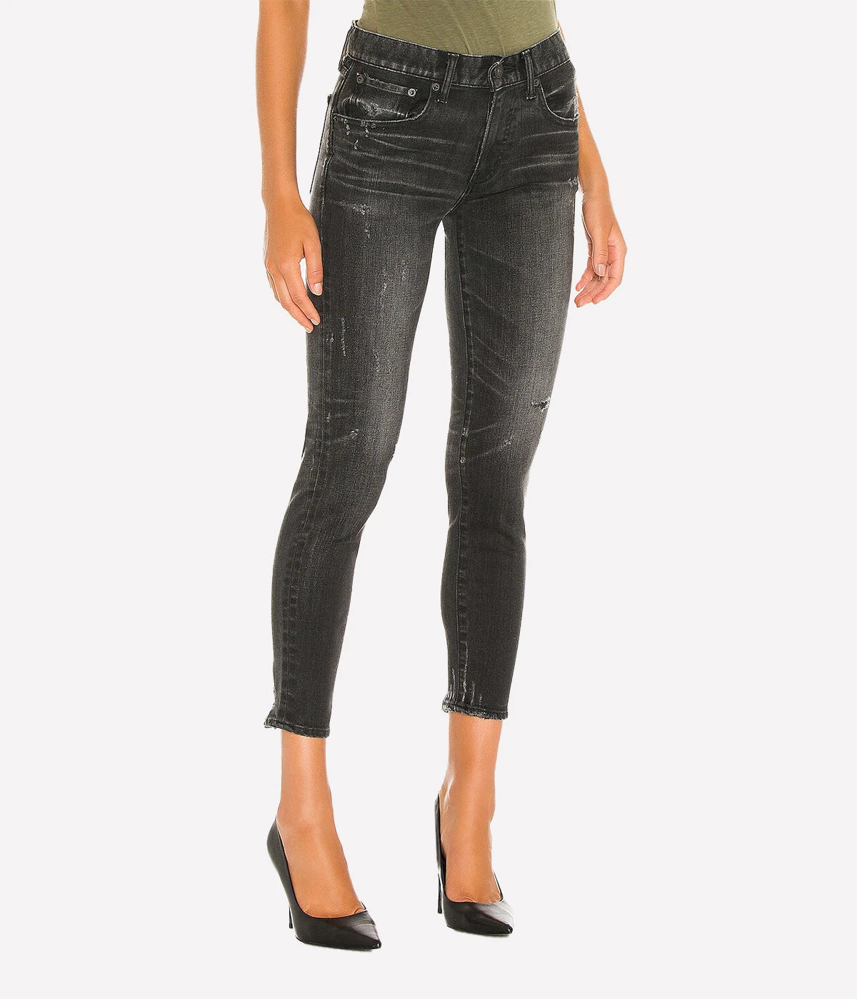 Velman Skinny Jean in Black