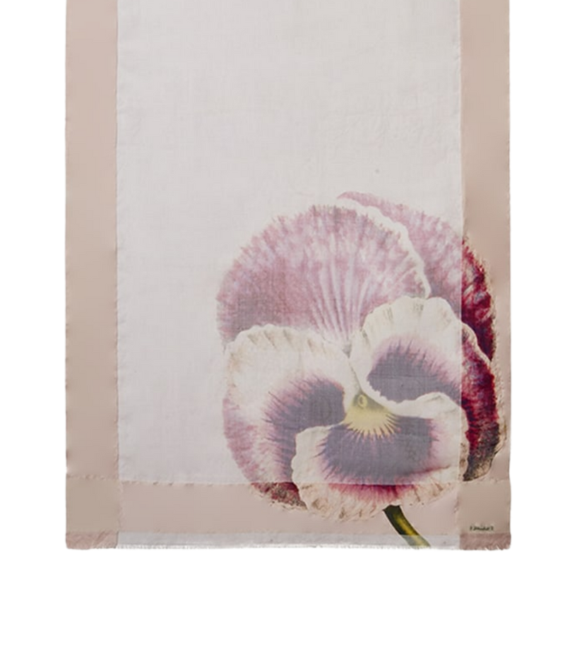 Purple Scarf in Watercolour