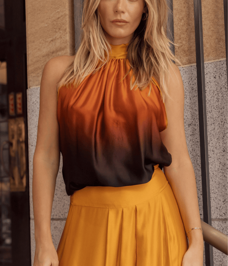 Louka Top In Degrade Sunset