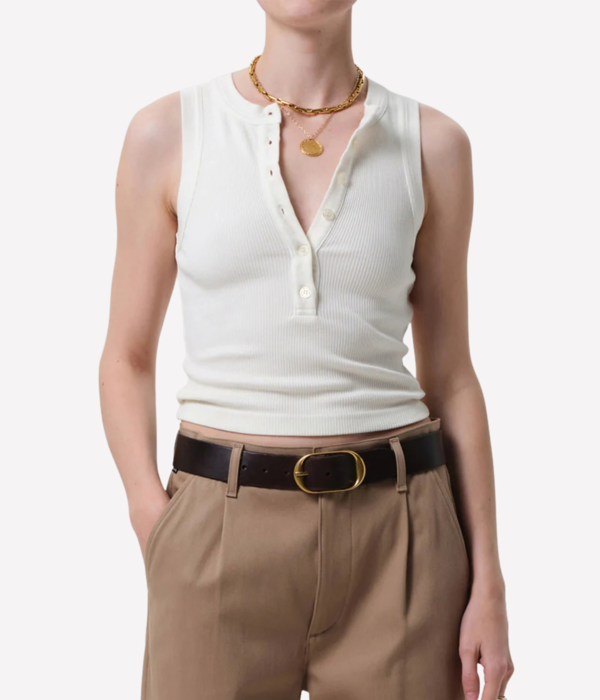 Caralyn Tank In Pashmina