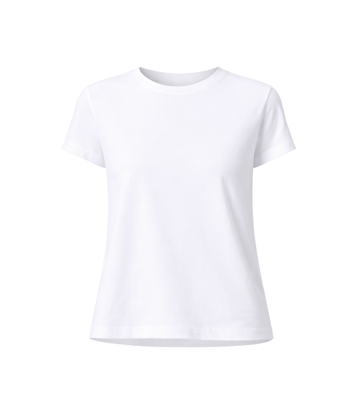 Long Line Adine Tee in White