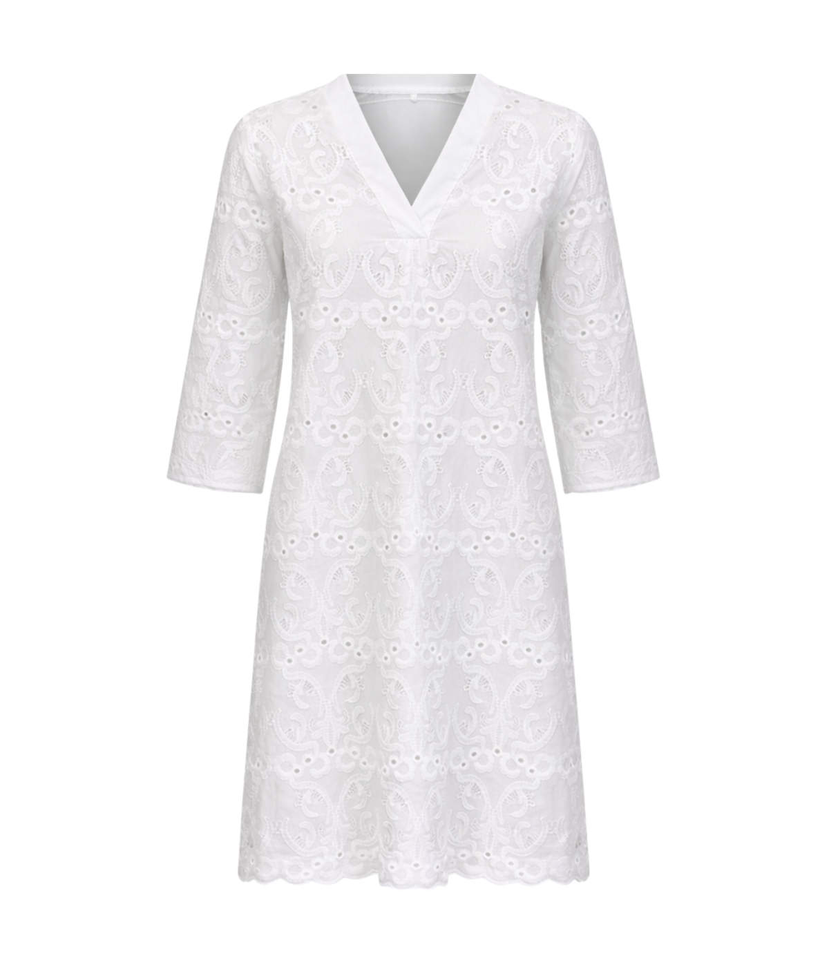 Paola Dress in White