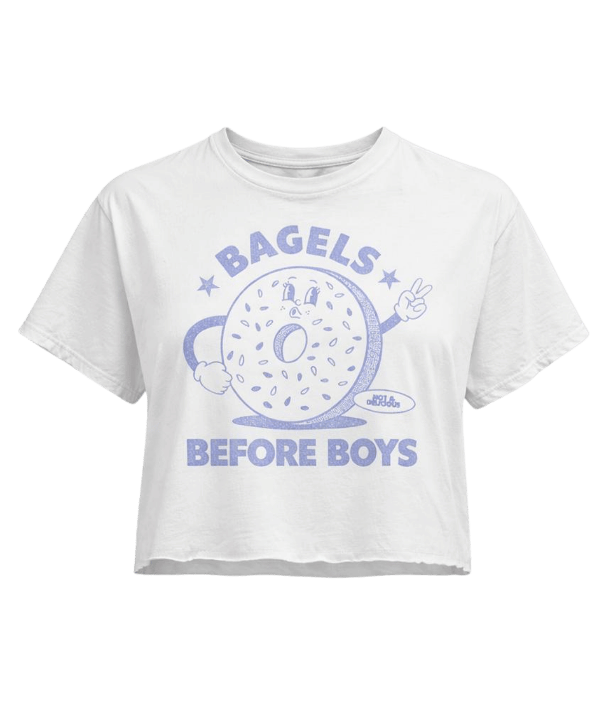 Bagels Tee in White