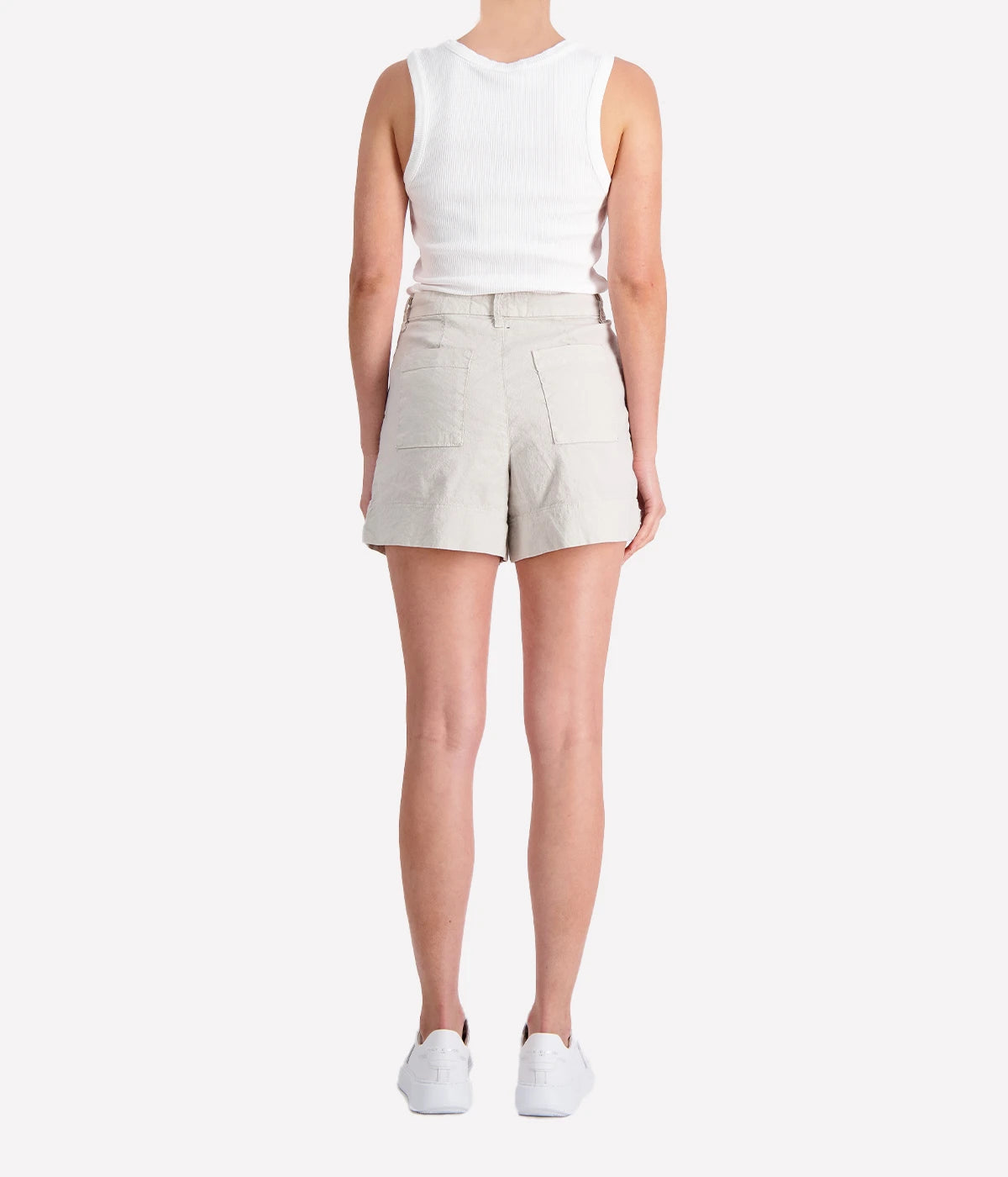 Waterford Tailored Shorts in Cement