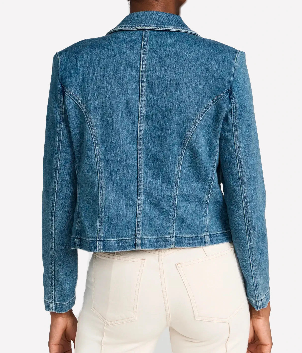 Wayne Crop Double Breast Jacket in Provo