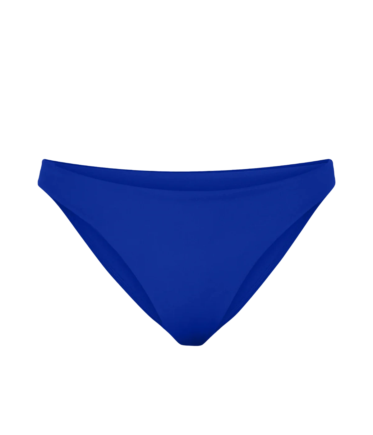 This bikini bottom in First Place, a royal blue will become a staple whenever you go to the beach and the pool. Double lined for comfort, wear this bikini everywhere, all day.    The Wear To Bottom features a low-rise bottom, medium bum coverage and a low-cut leg. Double lined for comfort, wear this bikini everywhere, all day.