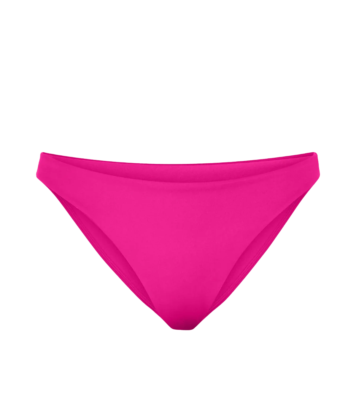 The perfect companion from the beach to the pool, take this hot pink bikini bottom wherever you go. Double lined for comfort, wear this bikini everywhere, all day, perfect for tanning.    Made of compressive fabric, wear the Wear To Bottom. Featuring a low-rise bottom, medium bum coverage and a low-cut leg this bikini is double lined for comfort.