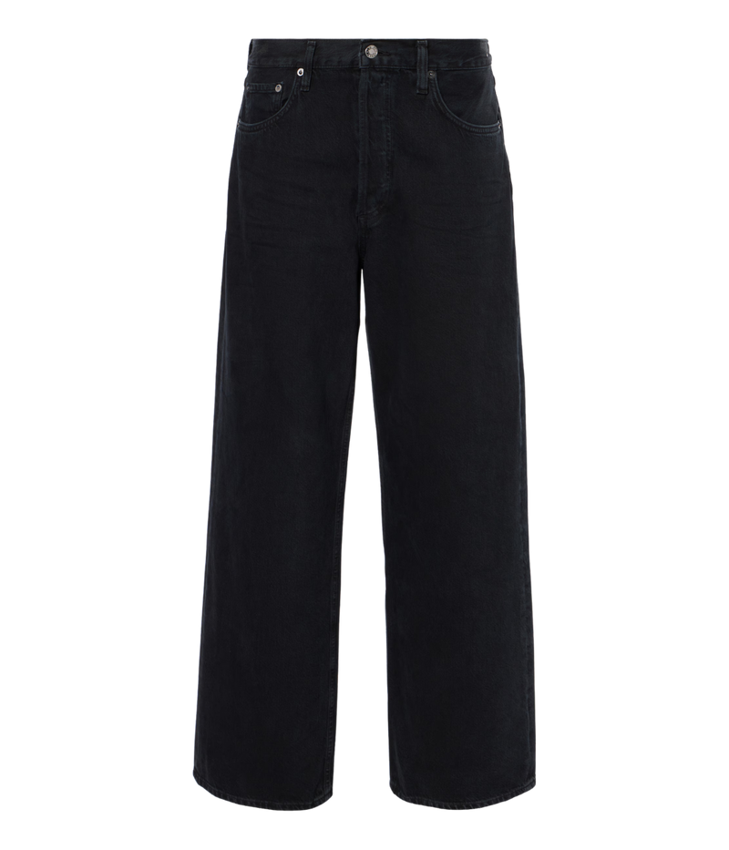 Low Slung Baggy Jean in Crushed
