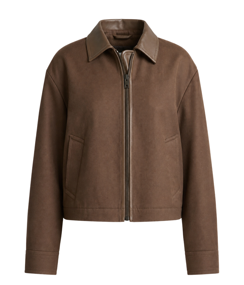 Casual Twill Jkt In Willow