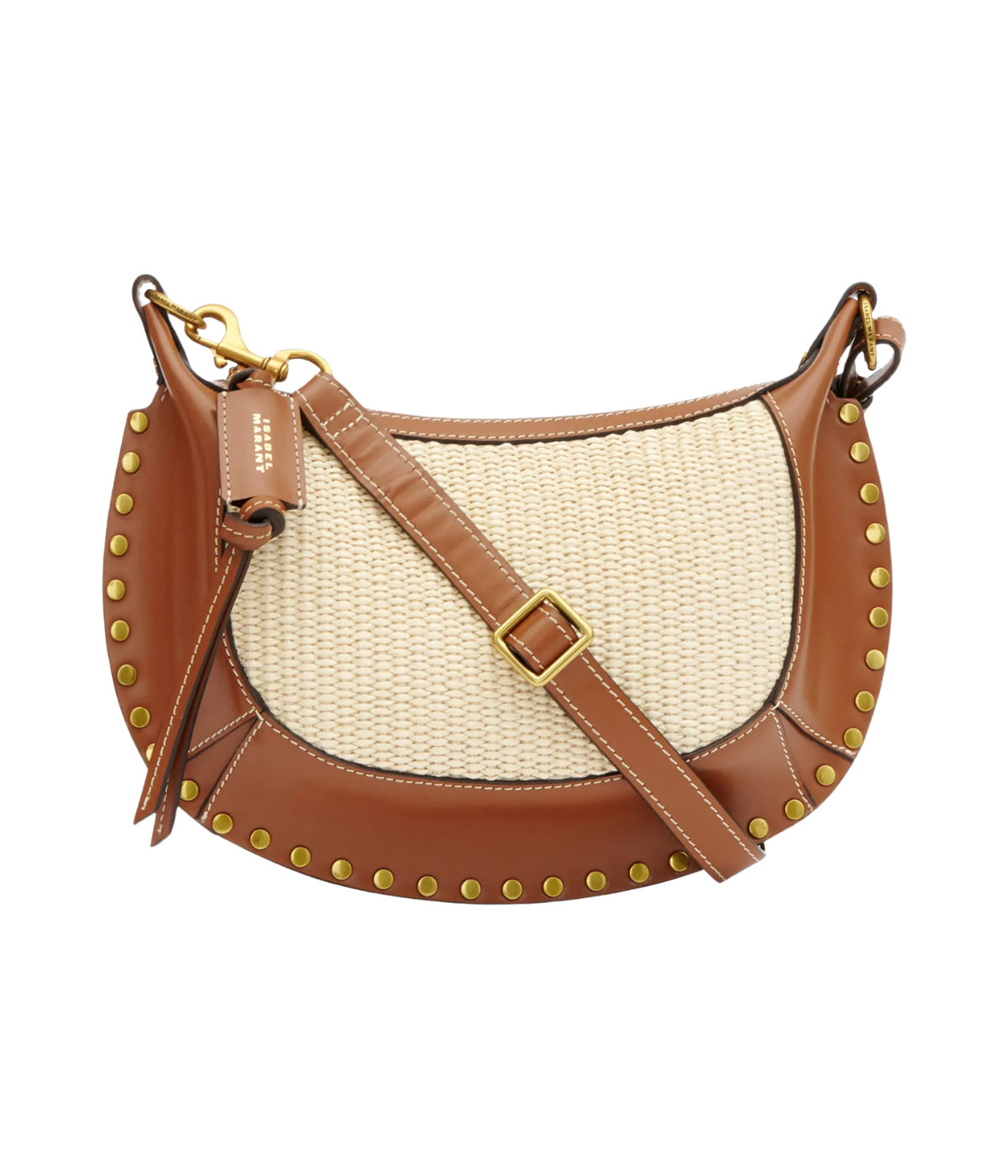 Oskan Moon Bag In Natural Cognac