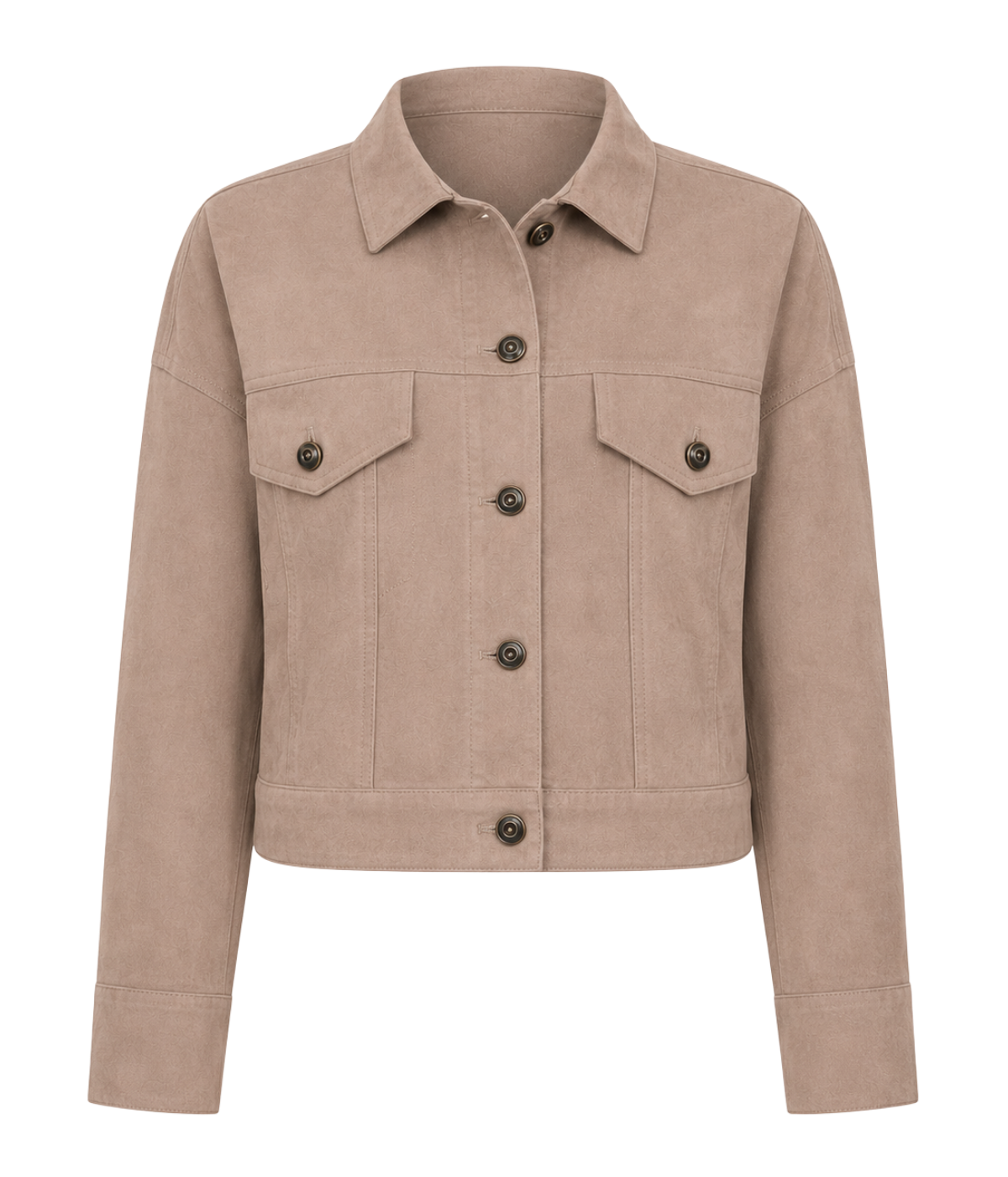 Womens Leather Jacket in Terra