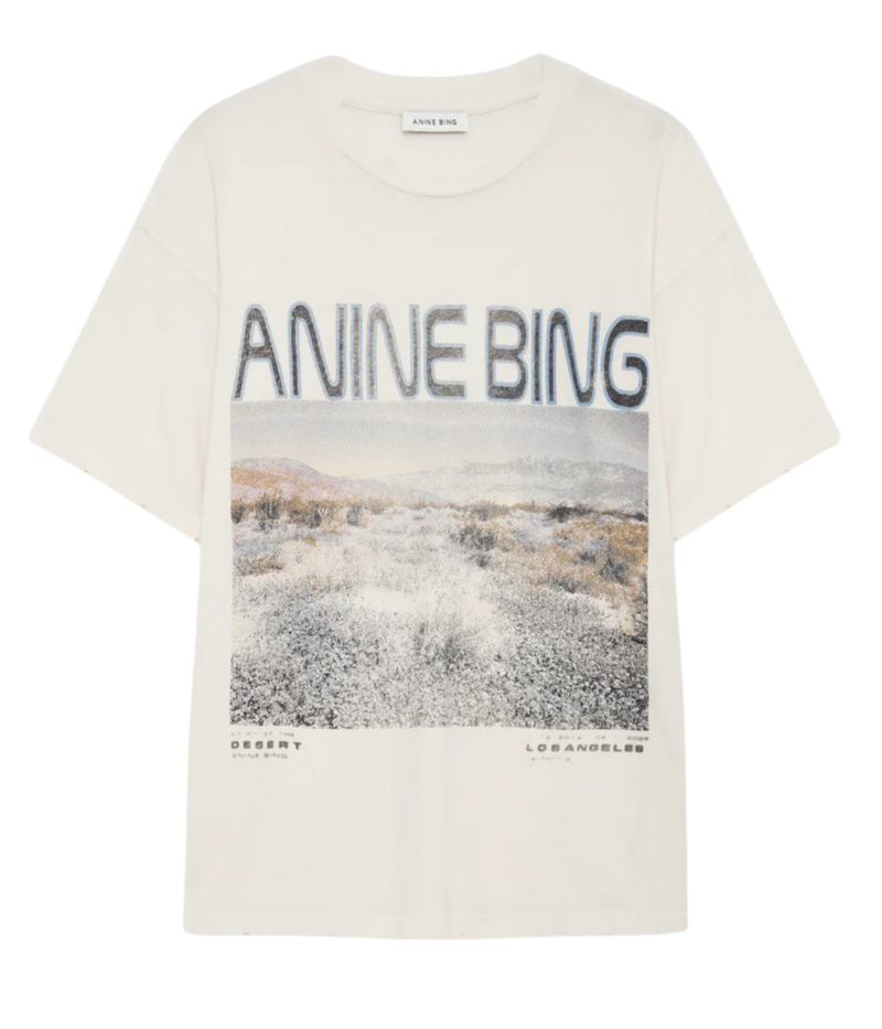 Caden Mushroom Tee in Off White