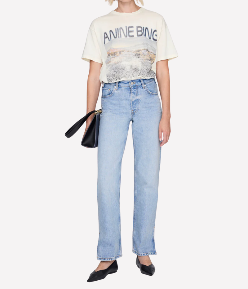 Caden Mushroom Tee in Off White