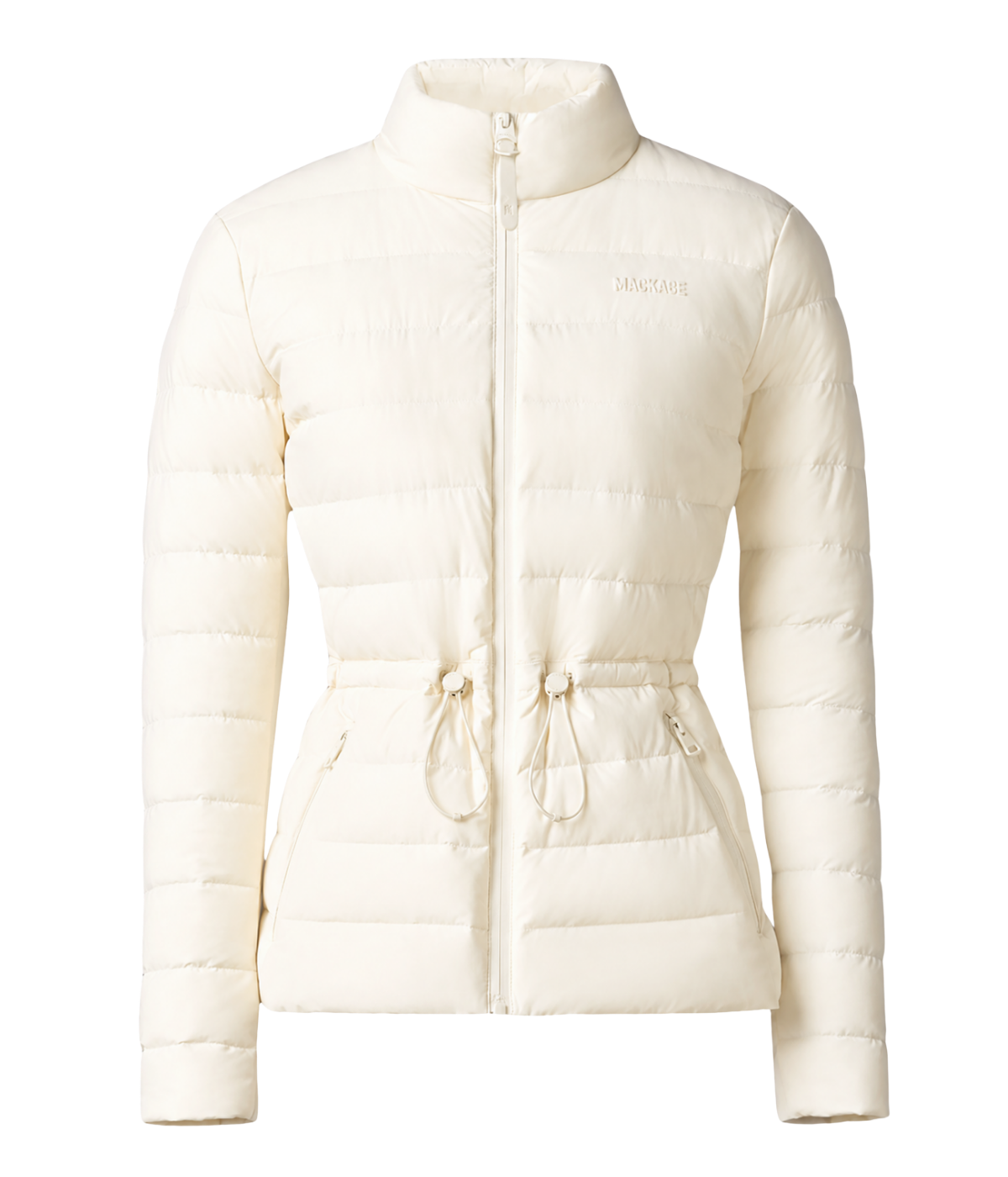Jacey Puffer Jacket in Cream