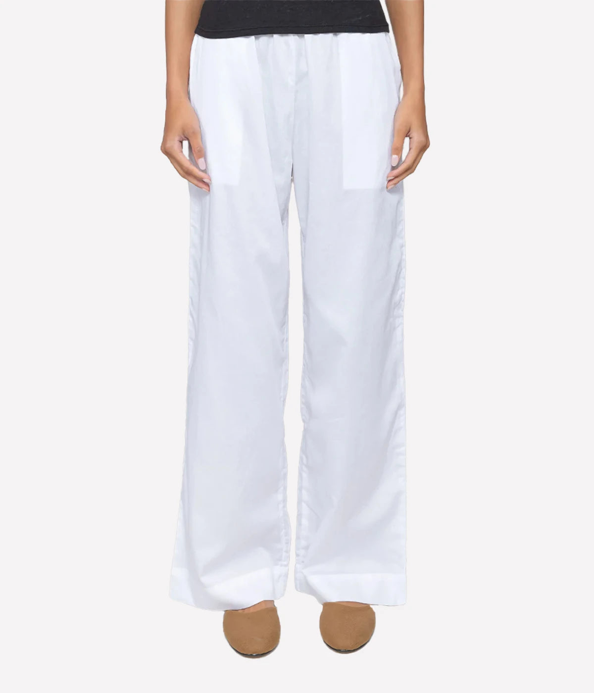 Yoko Pocket Pant in White