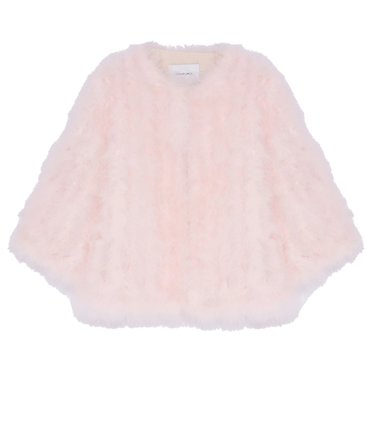 Yves Feather Jacket in Sorbet