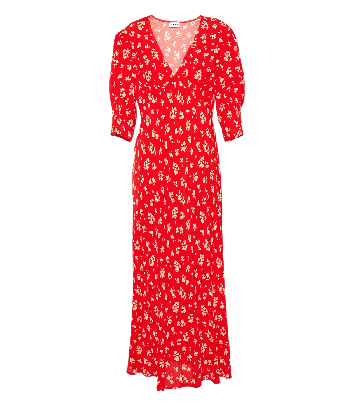 Zadie Dress in Red Floral