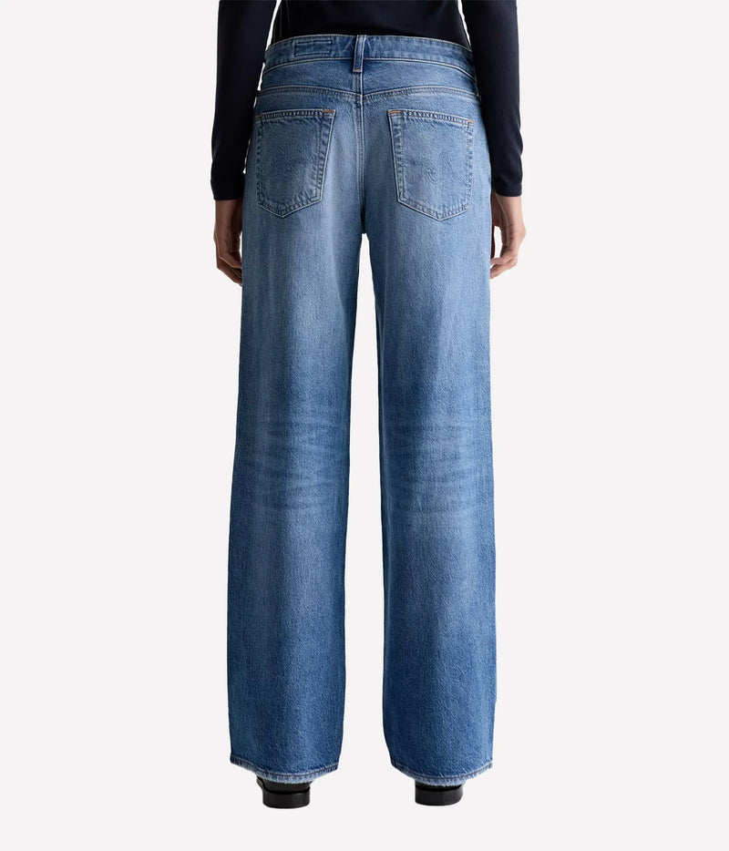AG Jeans Adria Jean in 17 Years Duet, on model, back view