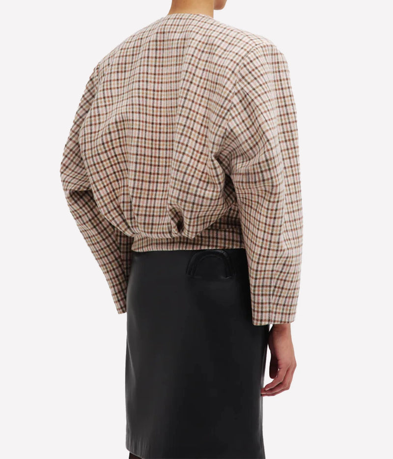 Agape Altai Jacket In Grey Mix