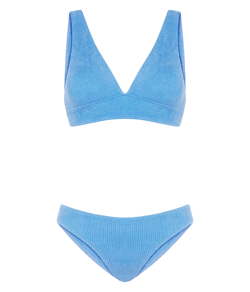 Aqua Bikini in Blue Bubble Gum
