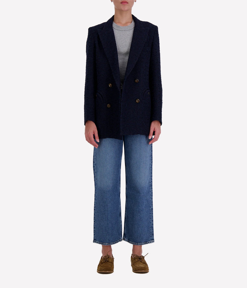 Esence Everyday Blazer in Navy