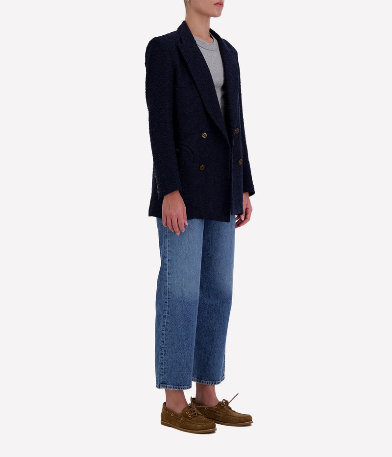 Esence Everyday Blazer in Navy